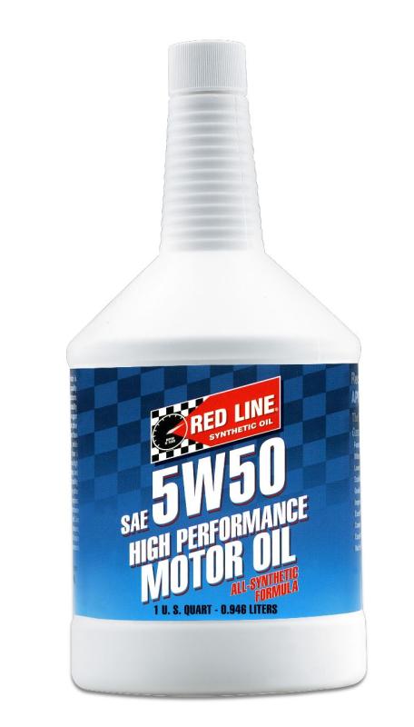 Red Line 5W50 Motor Oil - Quart