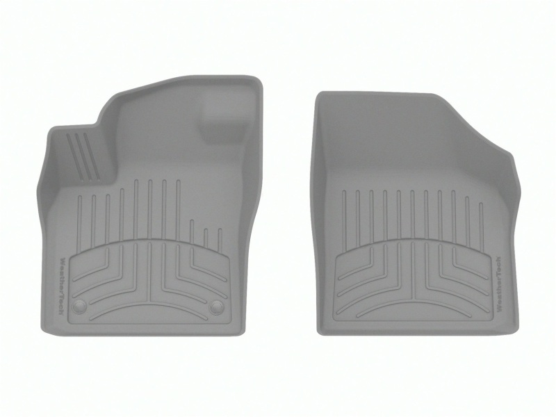 WeatherTech 2019+ Volkswagen Atlas w/2nd Row Bucket Seats Front FloorLiner HP - Grey