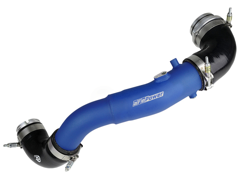 aFe 20-21 BMW Z4 M40i (G29) L6-3.0L (t) B58 BladeRunner 2-1/2in to 3in Hot-Side Charge Pipe - Blue