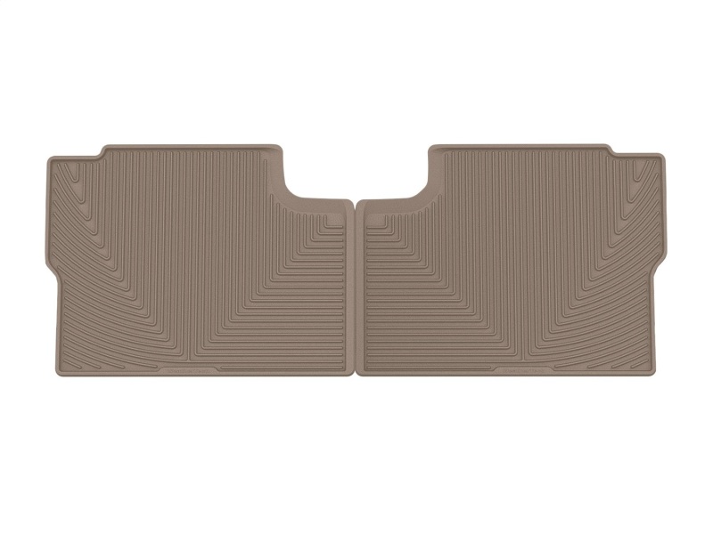WeatherTech 2021+ Ford F-150 SuperCrew/Raptor Rear Rubber Mats - Tan
