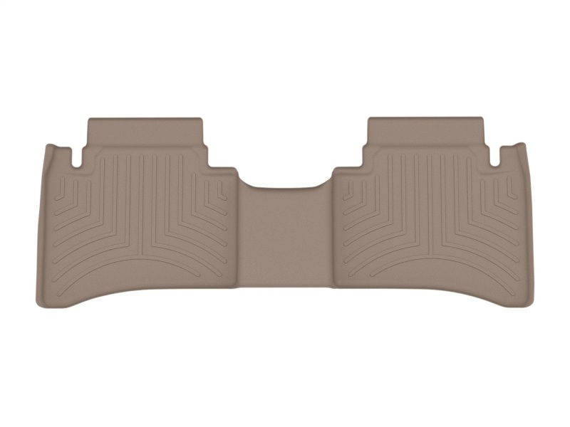 WeatherTech 2022+ Mercedes-Benz EQS (w/ Rear Seat Wireless Charging) Rear FloorLiner - Tan