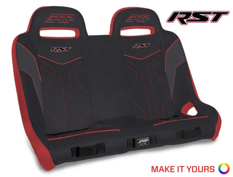 PRP Polaris RZR XP4 1000/XP4 Turbo/XP4 Turbo S RST Rear Suspension Bench Seat