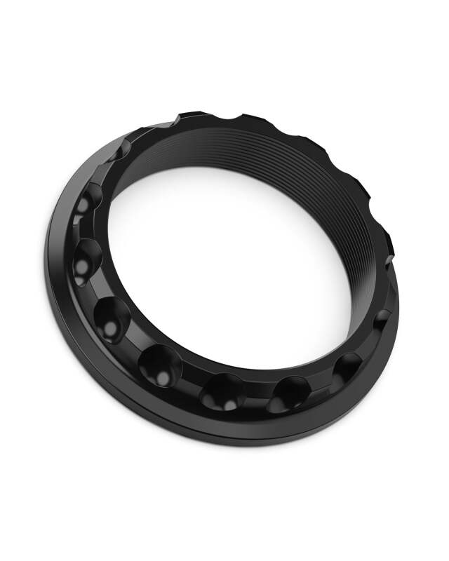 Super Touring Nut V2 Anodized Black w/ Satin Clear - Single
