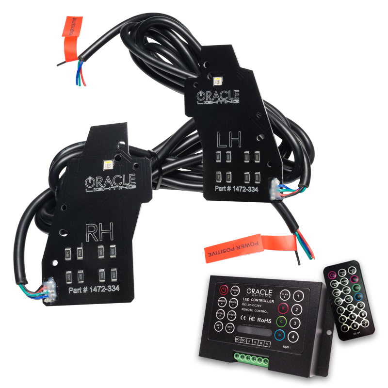 Oracle 20-22 Ford Explorer Dynamic RGB Headlight DRL Kit - - w/ 2.0 Controller