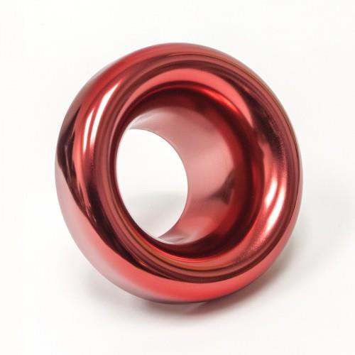 BLOX Racing 3.0in Velocity Stack Aluminum Anodized Red 6in OD