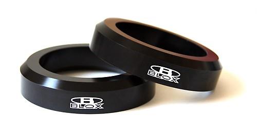 BLOX Racing Honda S2000 Engine Mount Ring Kit Black