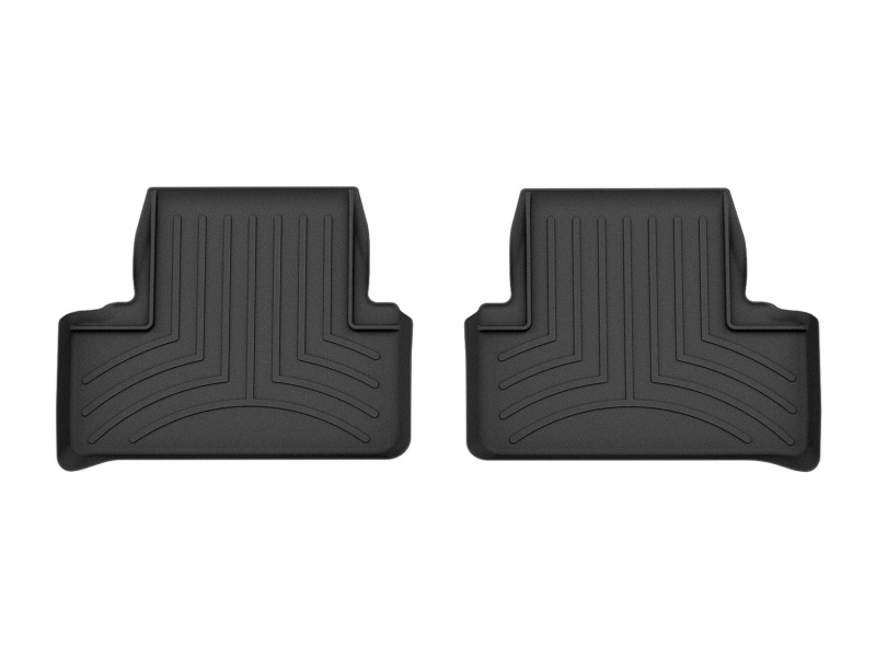 WeatherTech 2022+ BMW i4 M50 Rear FloorLiner - Black (2pc Liner)