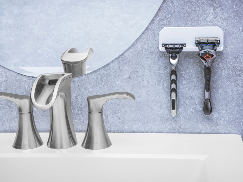 WeatherTech RazorHolder (Holds 2 Razors) Holder Size 4-3/8 x 1-5/8 x 3/4in. - White