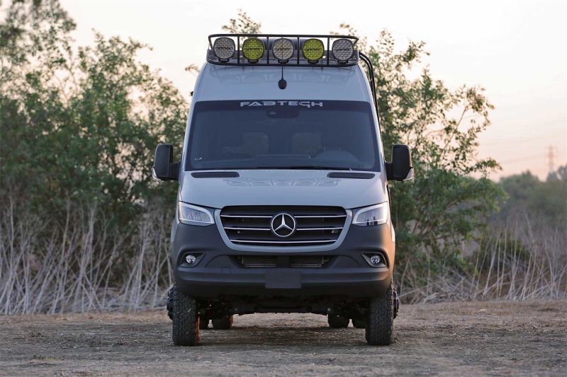 Fabtech 15-22 Mercedes Sprinter 2500/3500 Coil Assist Kit w/ Bilstein B4 shocks