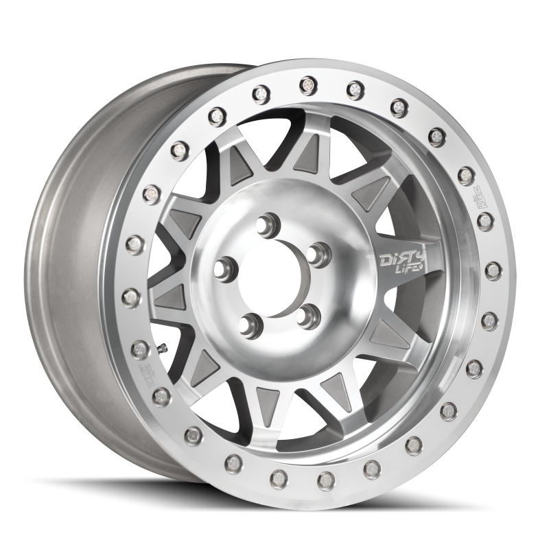 Dirty Life 9302 Roadkill 17x9 / 8x170 BP / -14mm Offset / 130.8mm Hub Machined Wheel - Beadlock