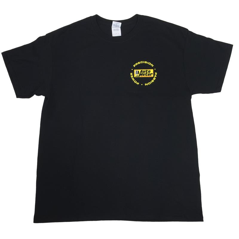 Autometer Black Competition Instruments T-Shirt - XXL