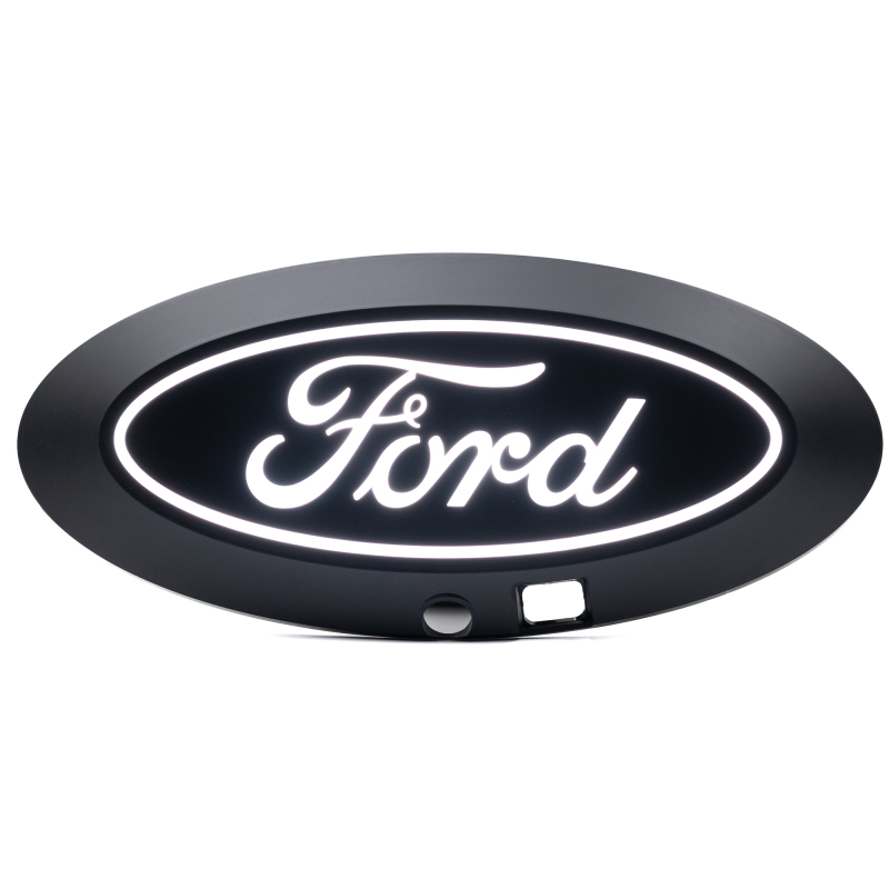 Putco 21-22 Ford F-150 Front Luminix Ford LED Emblem - w/ Camera CutOut