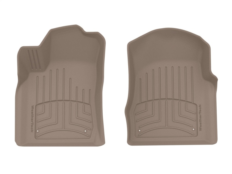 WeatherTech 13-15 Jeep Grand Cherokee/Dodge Durango Front FloorLiner HP - Tan