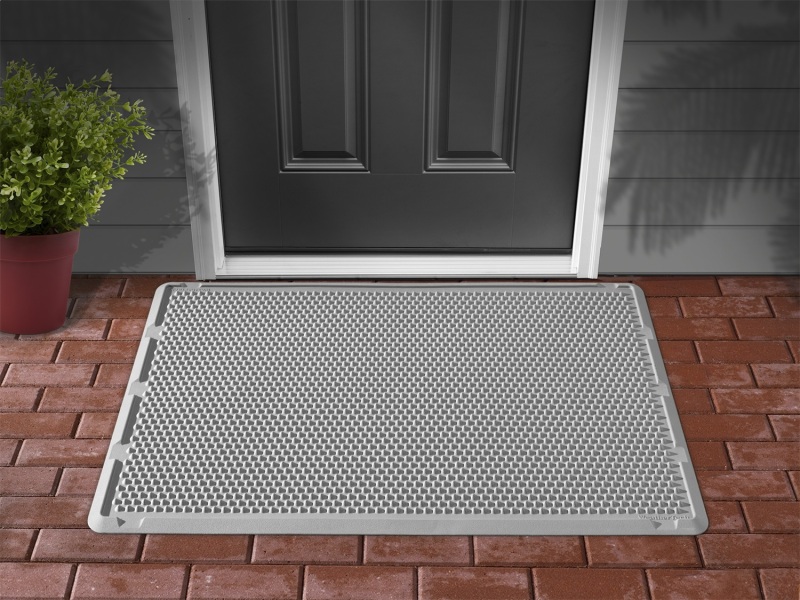 WeatherTech 30in x 48in Outdoor Mat - Grey (Individually Boxed)