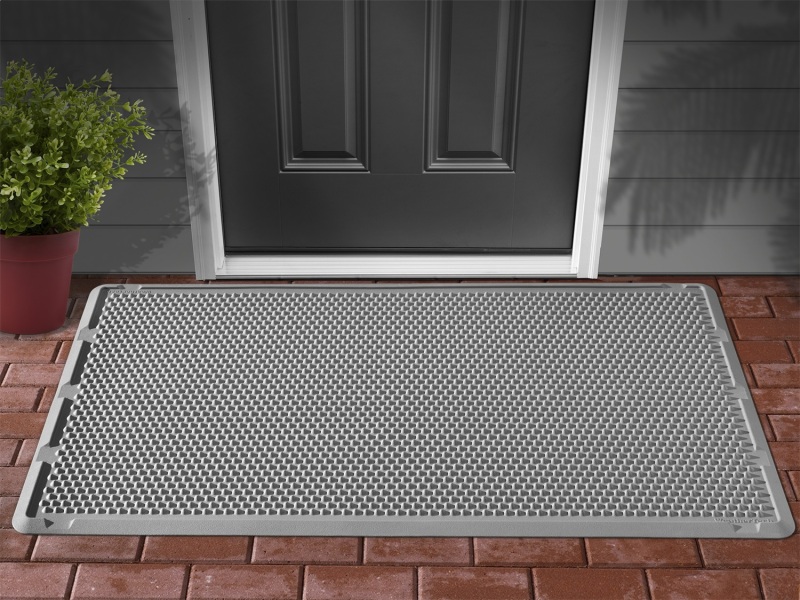 WeatherTech 30in x 60in Outdoor Mat - Grey (Individually Boxed)