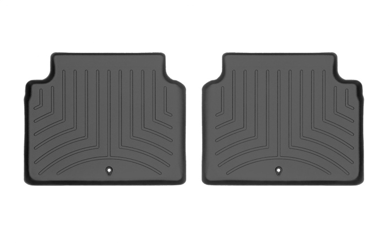 WeatherTech 2021+ Genesis G80 Rear FloorLiner - Black