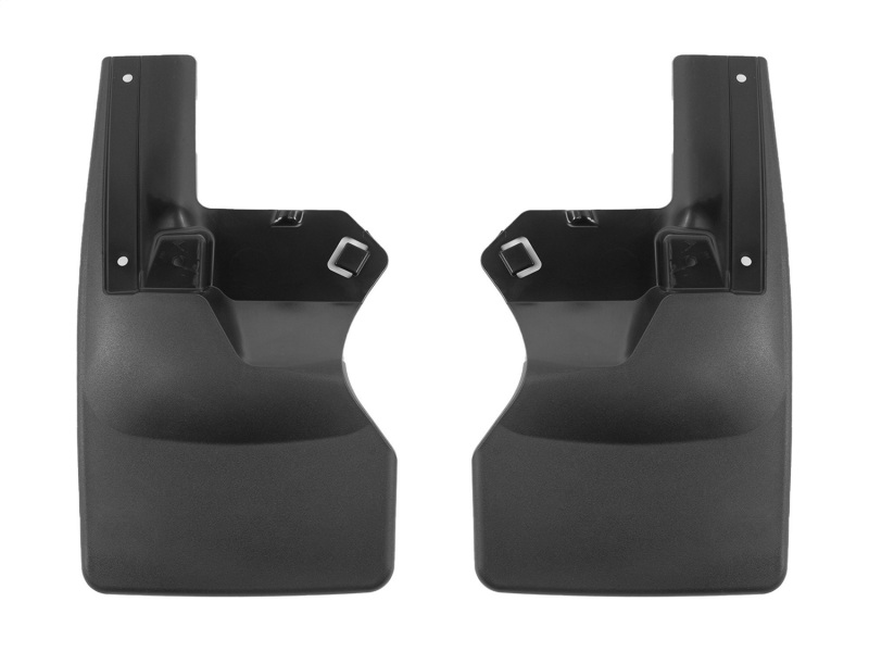 WeatherTech 2020+ Ford Gladiator No Drill MudFlaps - Black