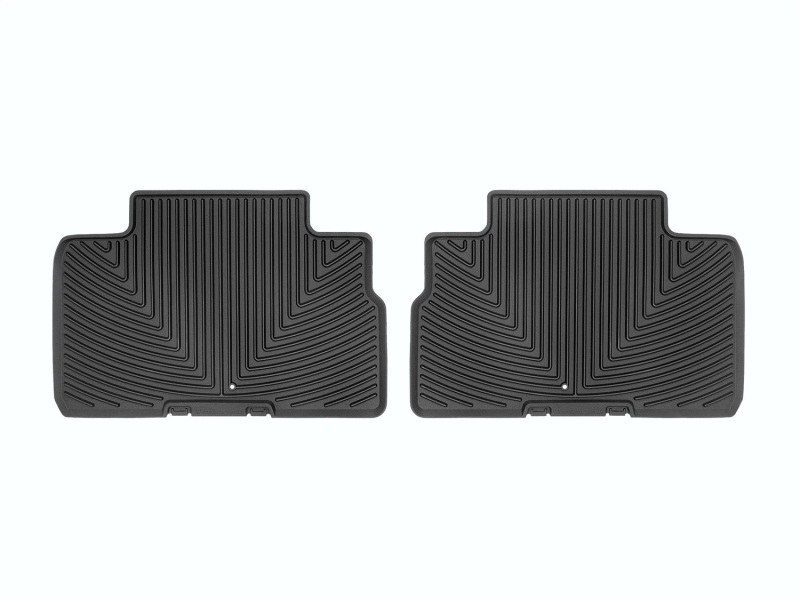 WeatherTech 2020+ Kia Telluride Rear Rubber Mats - Black