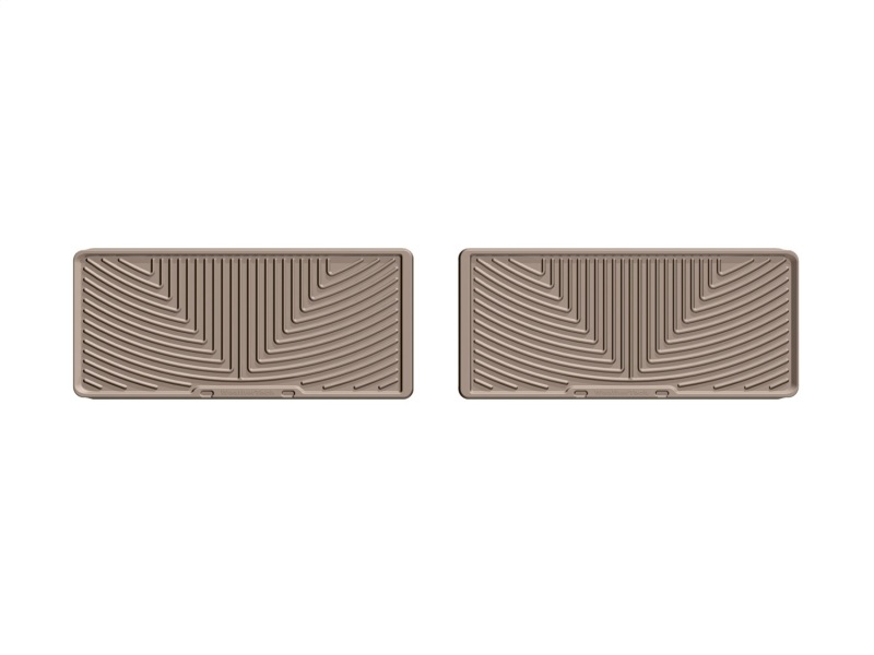 WeatherTech 2015-2020 Chevrolet Tahoe Rear Rubber Mats - Tan
