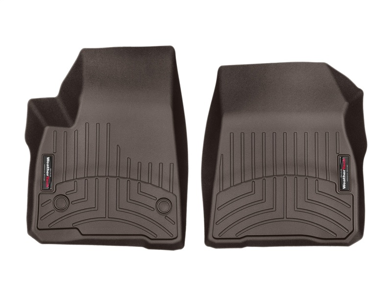 WeatherTech 2017+ Cadillac XT5 Front FloorLiner - Cocoa