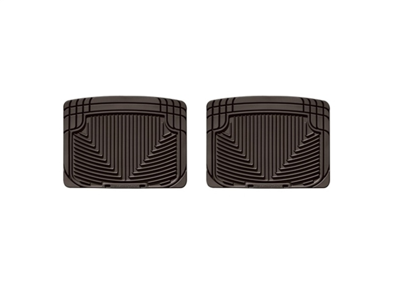 WeatherTech 2002-2006 Cadillac Escalade Rear Rubber Mats - Cocoa