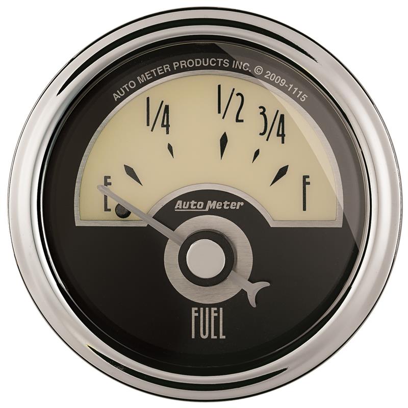 AutoMeter Gauge Fuel Level 2-1/16in. 73 Ohm(e) to 10 Ohm(f) Elec Cruiser Ad