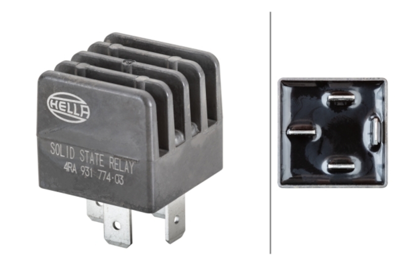Hella 12V 20/20 Amp Main Current Relay
