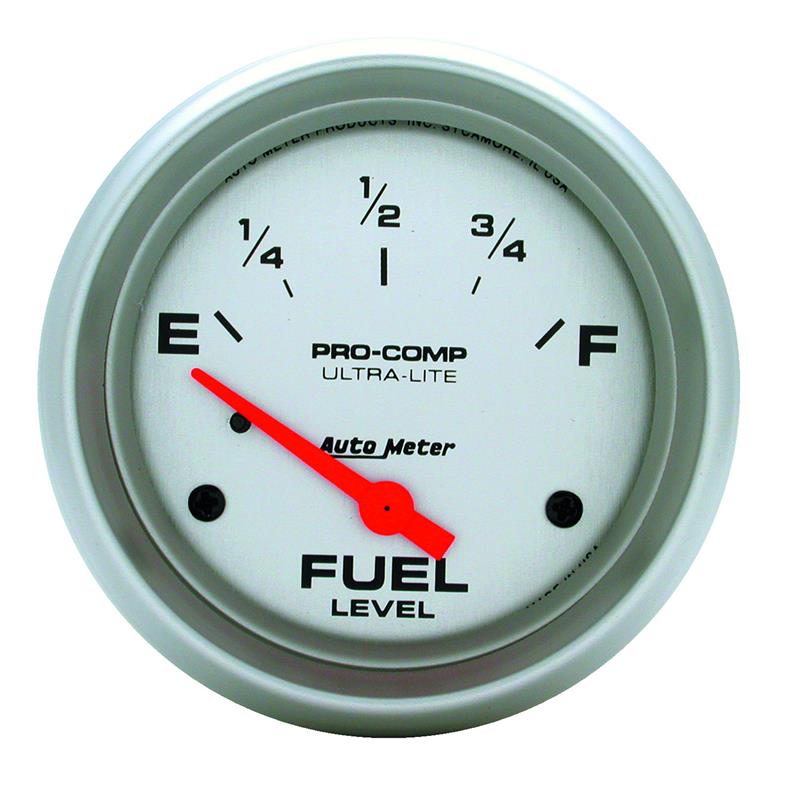 Autometer Ultra-Lite 52mm Electronic Fuel Level Gauge