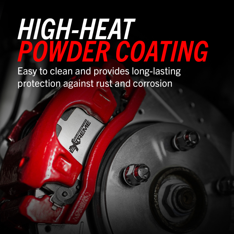 Red Powder Coated Calipers