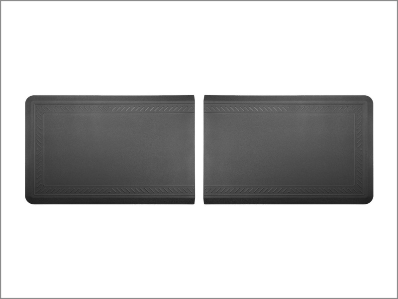 WeatherTech Comfort Mat Connect End Mats 24 x 36in. (2 Qty) Bordered - Black