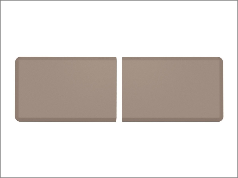 WeatherTech Comfort Mat Connect End Mats 24 x 36in. (2 Qty) Stone - Tan