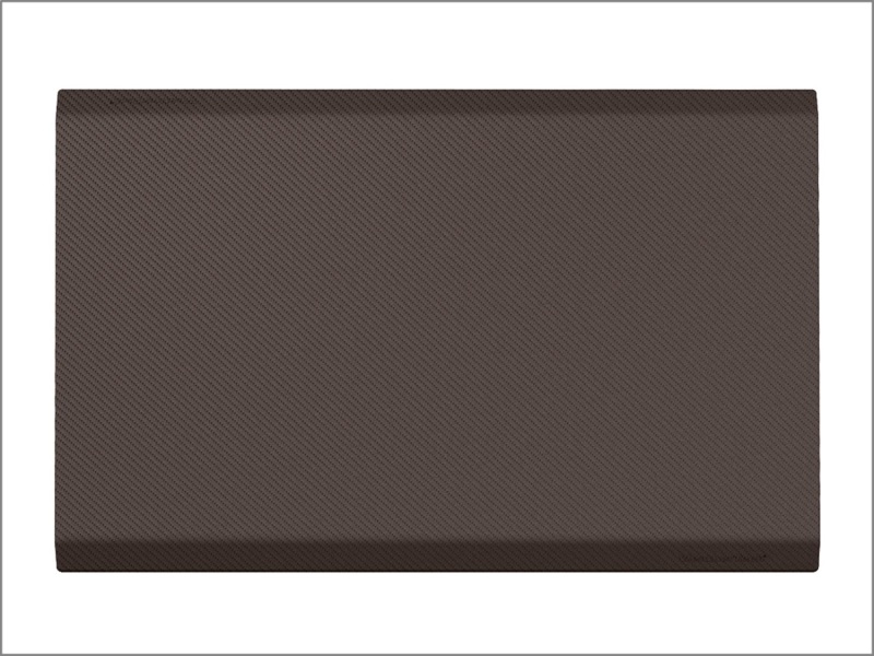 WeatherTech Comfort Mat Connect Middle Mat 24 x 36in. Carbon Fiber - Cocoa