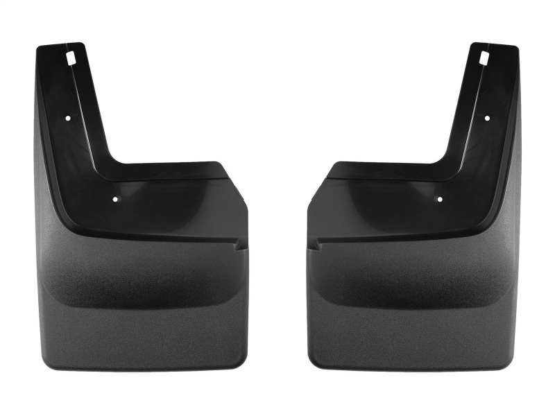WeatherTech 2022 Chevrolet Silverado 1500 ZR2 No Drill MudFlaps - Black
