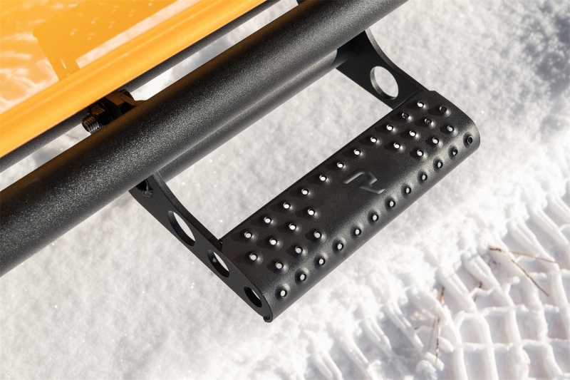 N-Fab 21-22 Ford Bronco 2 dr Gas SRW RKR Step System - Wheel 2 Wheel - 1.75in - Tex. Black