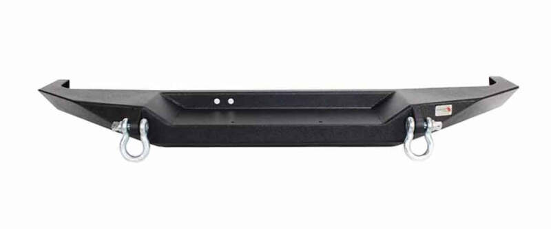 Fishbone Offroad Cherokee XJ Front Winch Bumper W/O Grille Guard Bullhead Steel - Blk Txtrd Pwdrcoat