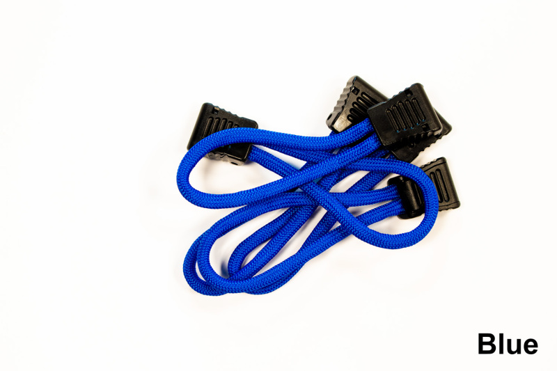 Fishbone Offroad Paracord Zipper Pulls 5 Pcs Blue