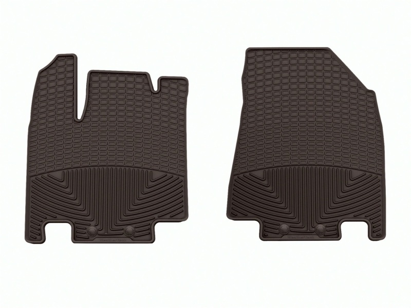 WeatherTech 2022 Infiniti/Nissan QX60/Pathfinder Front Rubber Mats - Cocoa