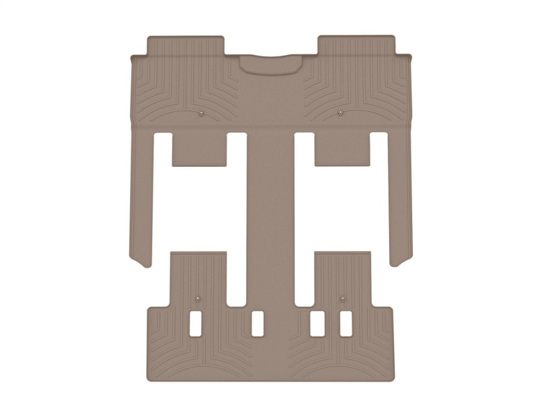 WeatherTech 22-23 Kia Carnival (w/7-Pass. Seating + 2nd Rw VIP) Rear FloorLiner - Tan