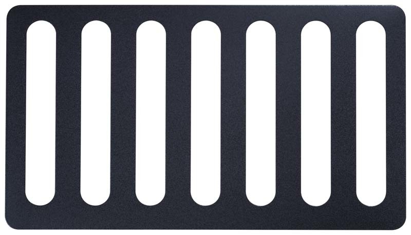 Kentrol 55-77 Jeep CJ5 Hood Vent - Powdercoat Black