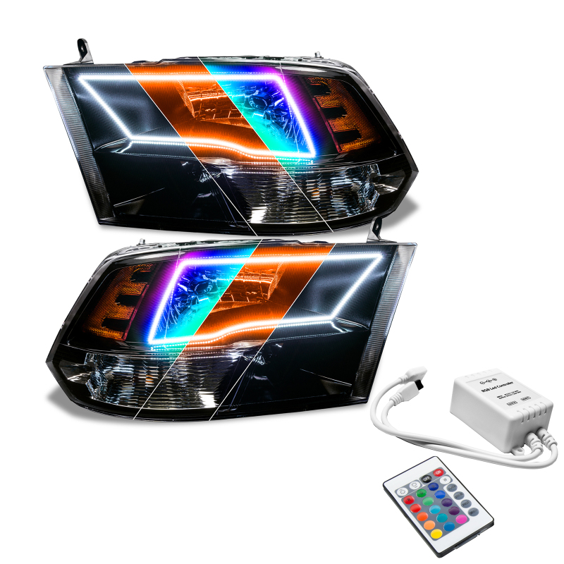 Oracle Lighting 09-18 Ram 1500 Sport Pre-Assembled w/Switchback Halo Headlights