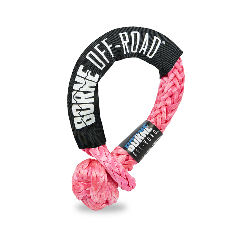 Borne Off-Road 1/2in X 20in Soft Shackle Hot Pink