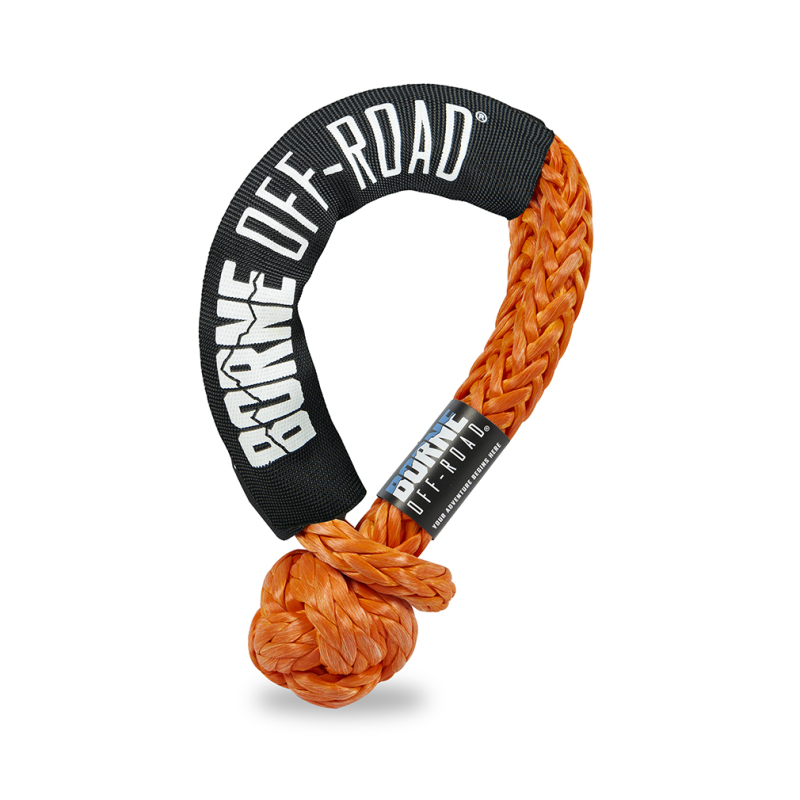Borne Off-Road 7/16in X 20in Soft Shackle Dark Orange