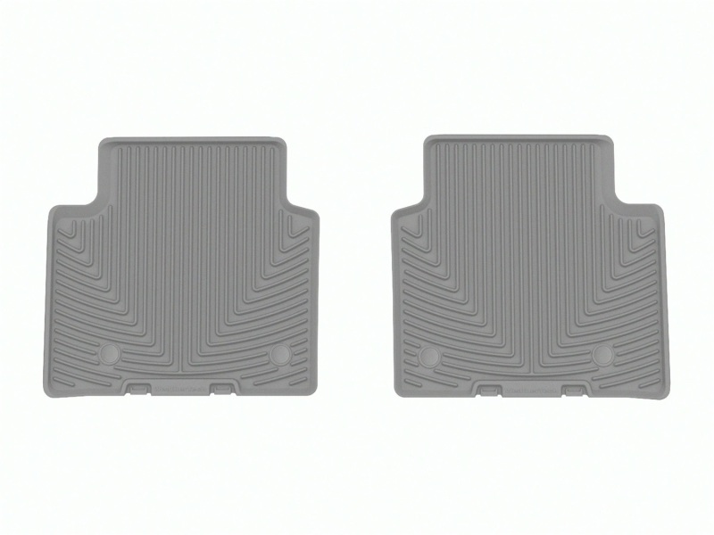 WeatherTech 22-23 Jeep Grand Cherokee WL (Incl. 2022 4xe) Rear Rubber Mats - Grey