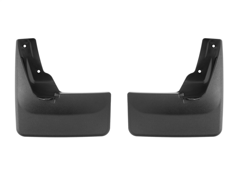 WeatherTech 22-23 Toyota Tundra CrewMax/Double Cab Front No Drill MudFlaps - Black