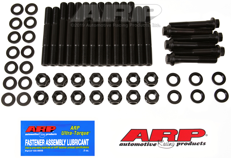 ARP BBC Dart Big M 4-bolt Cast Iron Caps Main Stud Kit