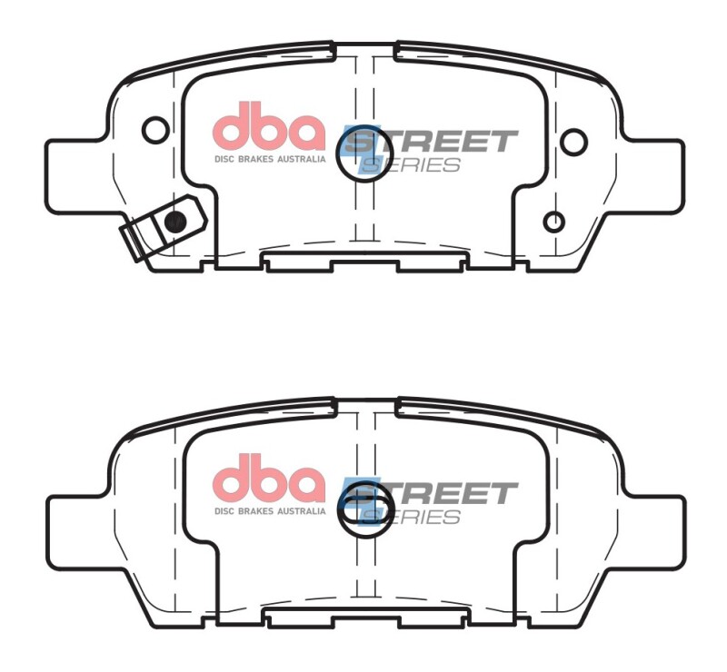 DBA 08-13 Infiniti G37 Street Series Rear Brake Pads