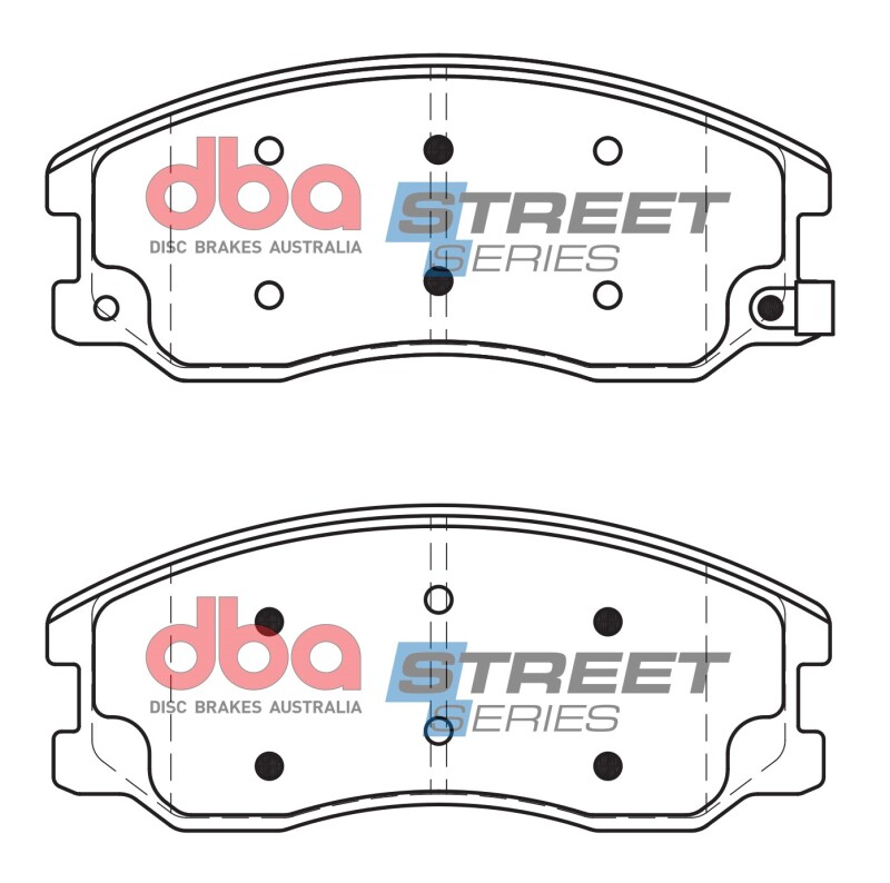 DBA 12-15 Chevrolet Captiva Sport Street Series Front Brake Pads