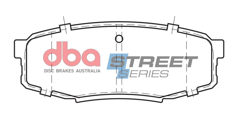 DBA 08-19 Lexus LX570 Street Series Rear Brake Pads
