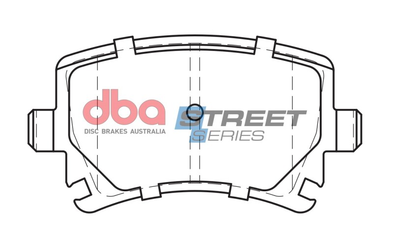 DBA 06-09 Audi A3 FWD Street Series Rear Brake Pads