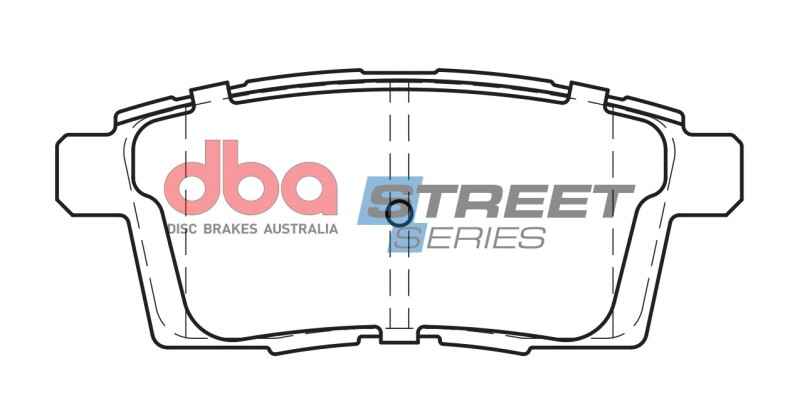 DBA 07-10 Ford Edge Street Series Rear Brake Pads